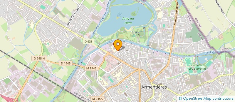 localisation de l'entreprise SCI DE L'OCTROI  BOIS-GRENIER