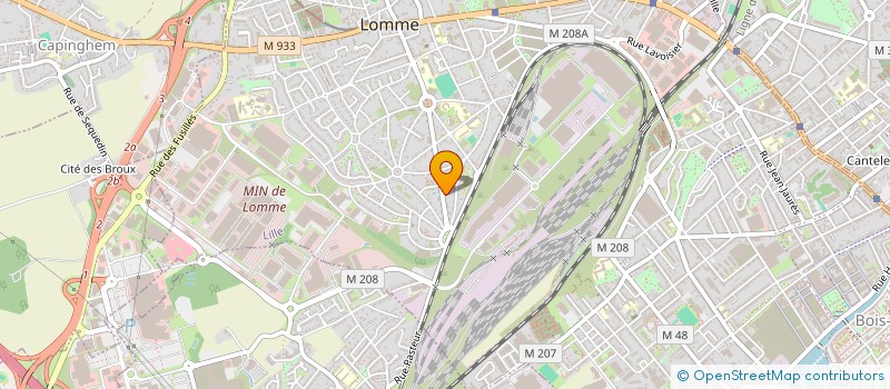 localisation de l'entreprise SCI DE L'OCTROI à LILLE