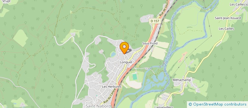 localisation de l'entreprise SCI DE L'OCTROI  SAINT-NABORD