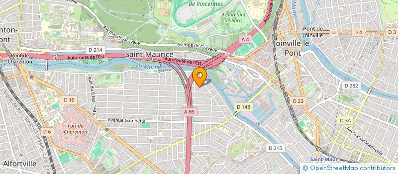 localisation de l'entreprise SCI DE L'ODYSSEE à MAISONS-ALFORT