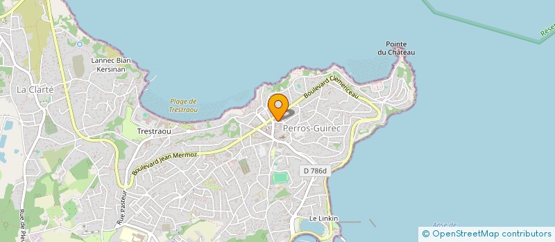 localisation de l'entreprise SCI DE L OEUF  PERROS-GUIREC