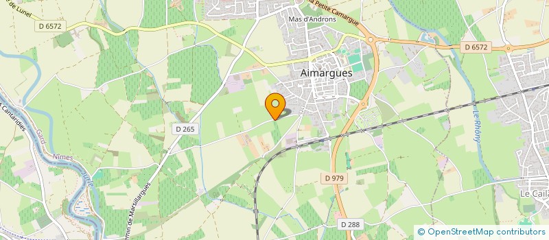 localisation de l'entreprise SCI DE L'OEUVRE AUSTRALIS  AIMARGUES