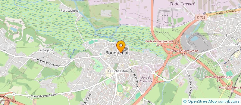 localisation de l'entreprise SCI DE L'OFFICE à BOUGUENAIS