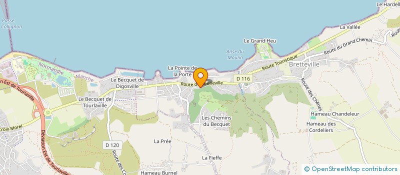 localisation de l'entreprise SCI DE L'OFFICIALITE  DIGOSVILLE