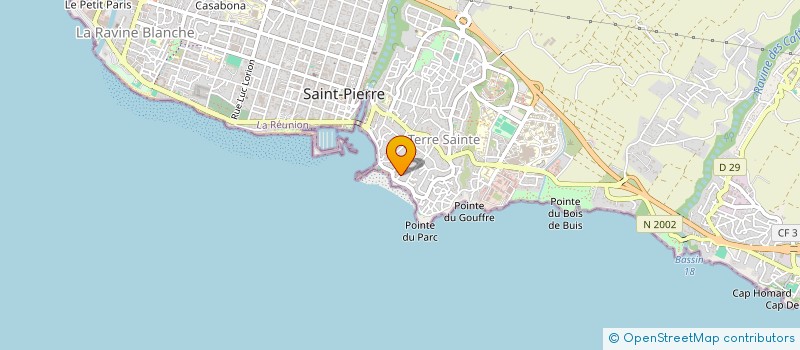 localisation de l'entreprise SCI DE L'OLIVIER à SAINT-PIERRE