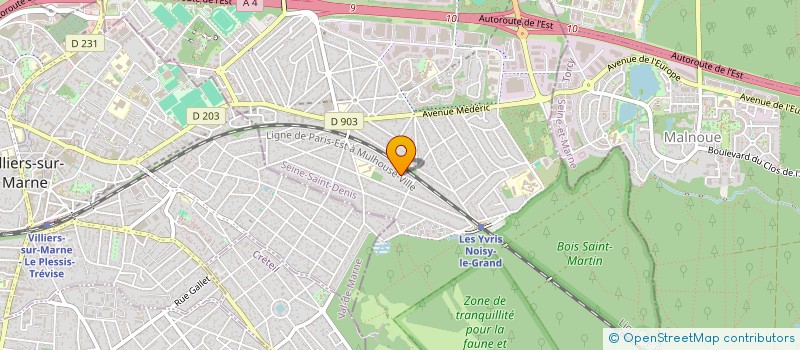 localisation de l'entreprise SCI DE L' OLIVIER à NOISY-LE-GRAND