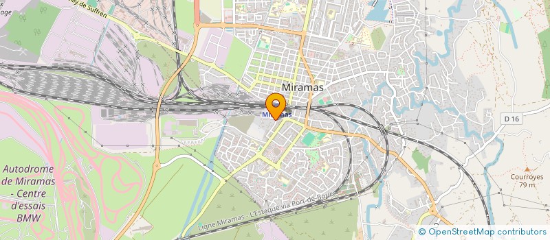 localisation de l'entreprise SCI DE L 'OLIVIER à MIRAMAS