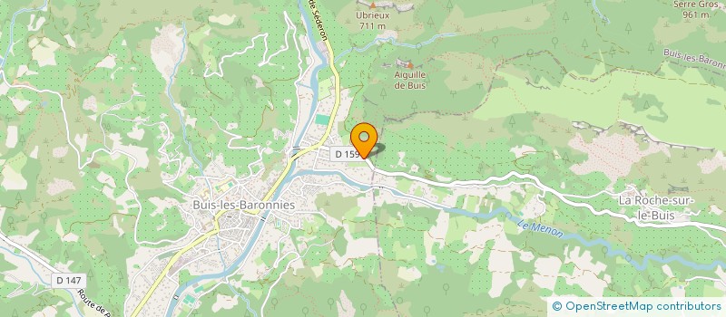 localisation de l'entreprise SCI DE L'OLIVIER à BUIS-LES-BARONNIES