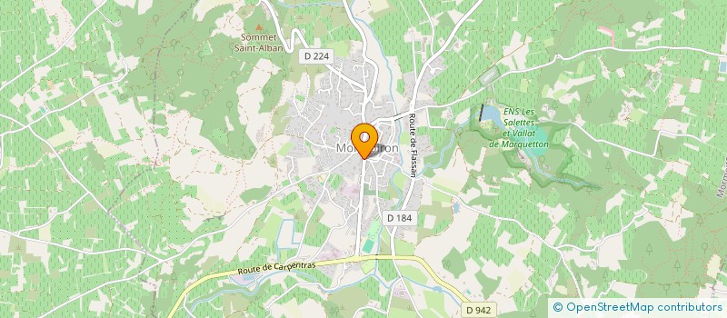 localisation de l'entreprise SCI DE L'OLIVIER  MALEMORT-DU-COMTAT