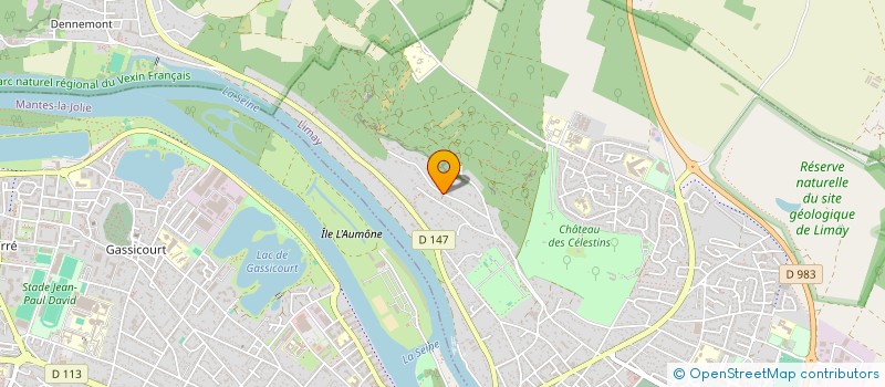 localisation de l'entreprise SCI DE L'OLIVIER  LIMAY