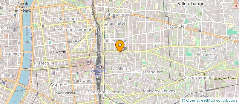 localisation de l'entreprise SCI DE L'OLIVIER  LYON