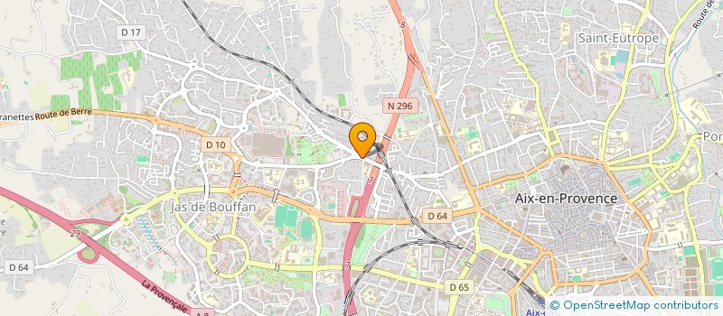 localisation de l'entreprise SCI DE L'OLIVIER BLEU  AIX-EN-PROVENCE