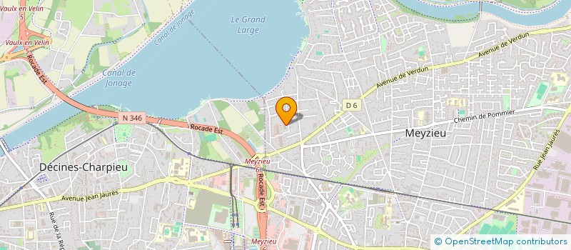 localisation de l'entreprise SCI DE L'ORAGE  PUSIGNAN