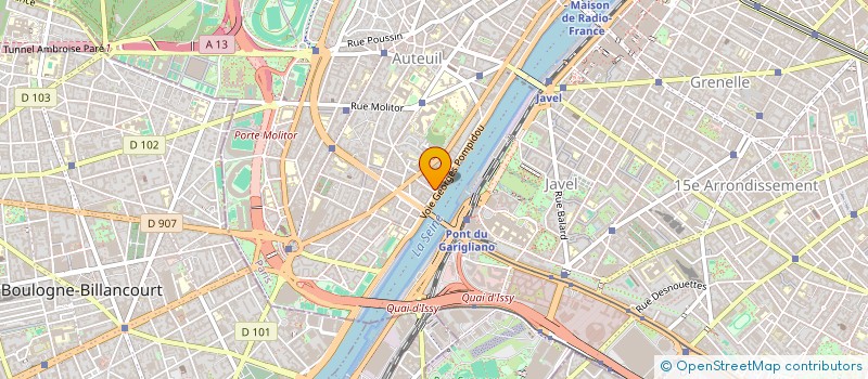 localisation de l'entreprise SCI DE L ORANGERIE  PARIS