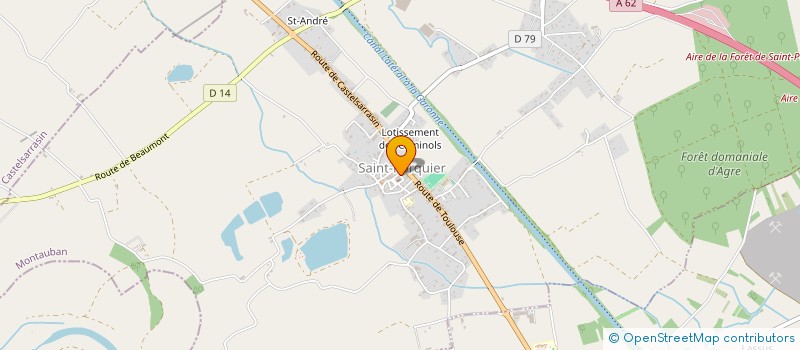 localisation de l'entreprise SCI DE L'ORATOIRE  SAINT-PORQUIER