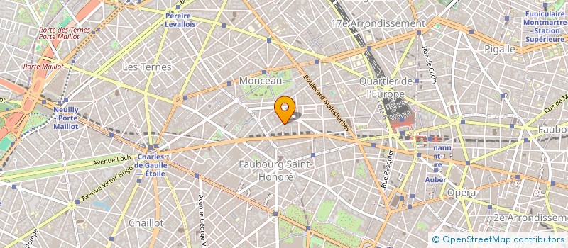 localisation de l'entreprise SCI DE L'ORBIEU  PARIS