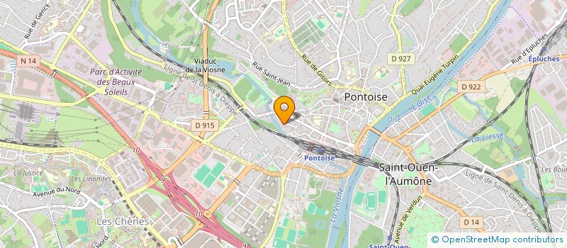 localisation de l'entreprise SCI DE L'ORDRE  PONTOISE