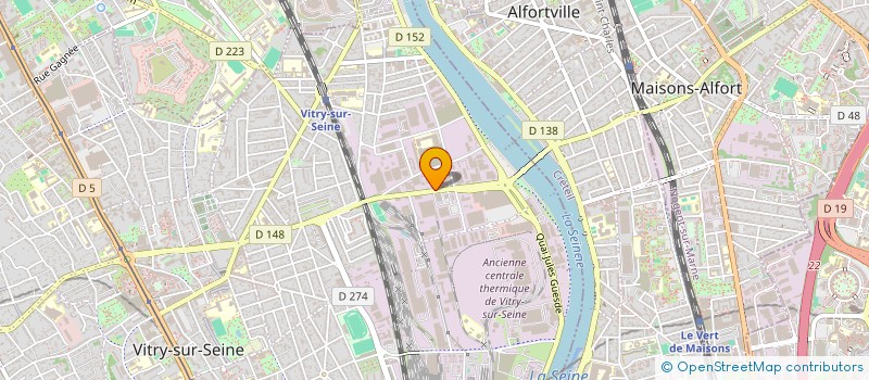 localisation de l'entreprise SCI DE L'OREE 2013  BUCHELAY