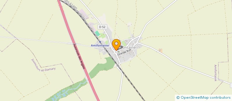 localisation de l'entreprise SCI DE L'OREE DU BOIS à AMIFONTAINE