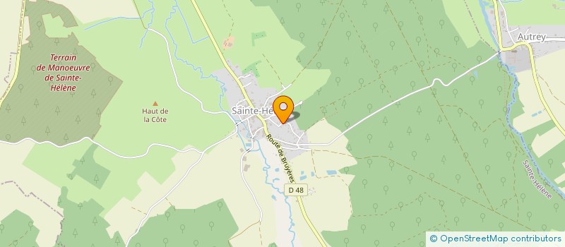 localisation de l'entreprise SCI DE L OREE DU BOIS  SAINTE-HELENE