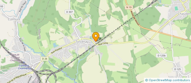 localisation de l'entreprise SCI DE L'ORME à TORCENAY