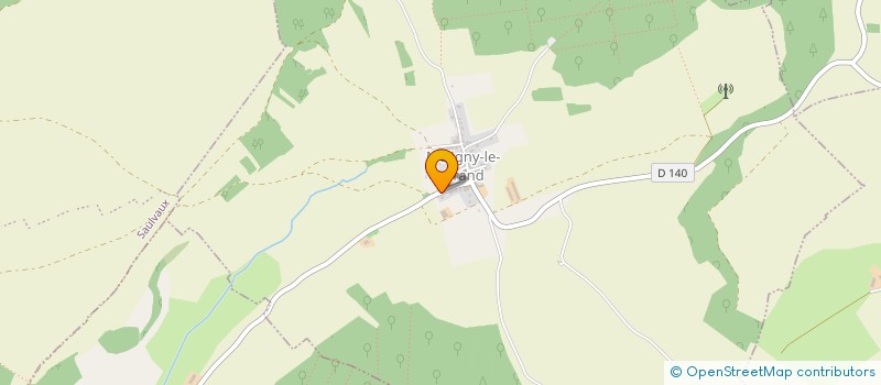 localisation de l'entreprise SCI DE L'ORME à MELIGNY-LE-GRAND