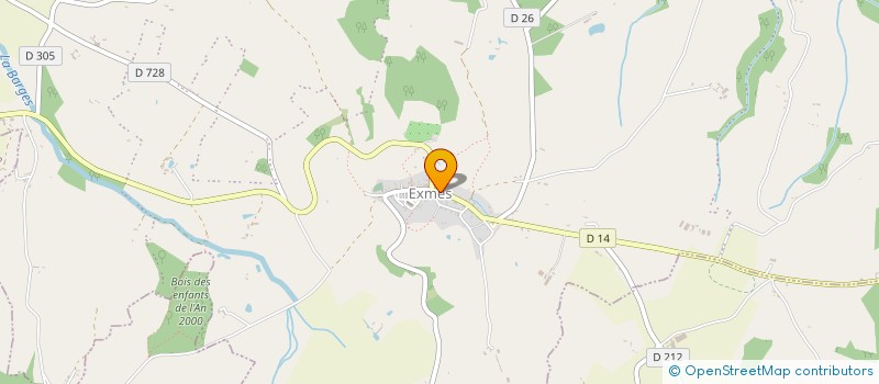 localisation de l'entreprise SCI DE L'ORME à GOUFFERN EN AUGE