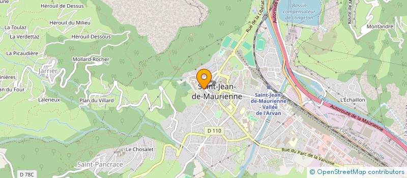 localisation de l'entreprise SCI DE L'ORME III  SAINT-JEAN-DE-MAURIENNE