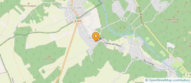 localisation de l'entreprise SCI DE L ORME RIBAUD à NOISY-SUR-ECOLE