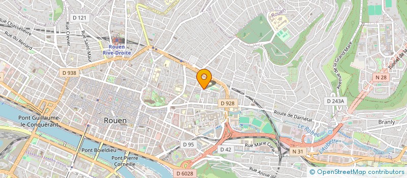 localisation de l'entreprise SCI DE L'ORMEL  ROUEN