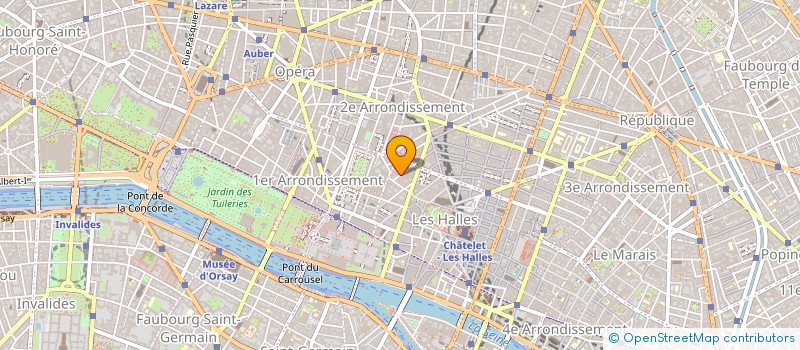 localisation de l'entreprise SCI DE L'ORMILET à PARIS
