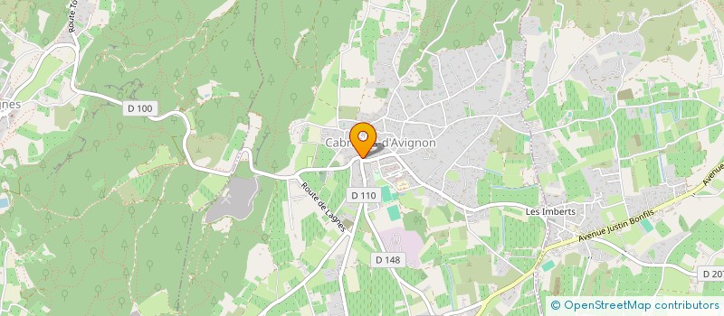 localisation de l'entreprise SCI DE L'OSTREA  CABRIERES-D'AVIGNON