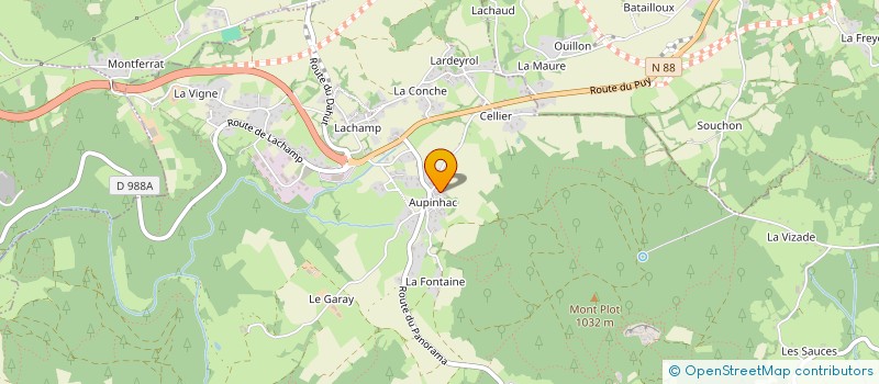 localisation de l'entreprise SCI DE L'OUCHE  SAINT-PIERRE-EYNAC