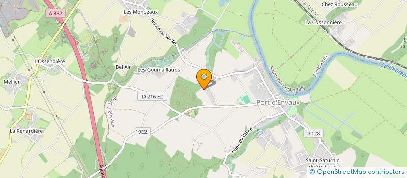 localisation de l'entreprise SCI DE L'OUCHETTE  PORT-D'ENVAUX