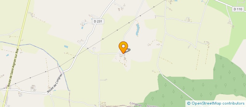 localisation de l'entreprise SCI DE L OUDON  BOUCHAMPS-LES-CRAON