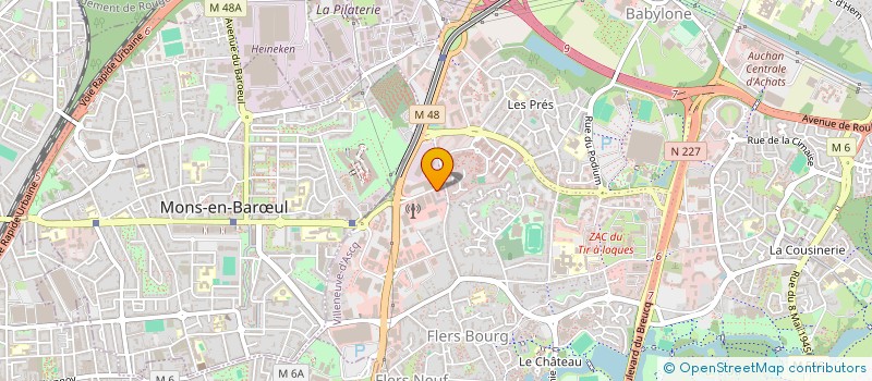 localisation de l'entreprise SCI DE L'OUEST à VILLENEUVE-D'ASCQ