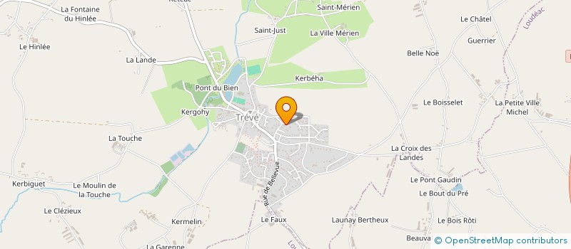 localisation de l'entreprise SCI DE L'OUSSOURI  GUERN