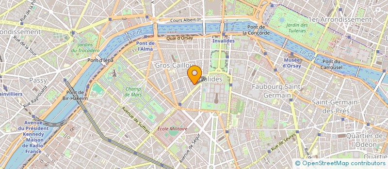 localisation de l'entreprise SCI DE L'OUSTAOU JOUSSE  PARIS