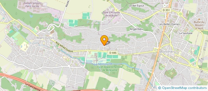 localisation de l'entreprise SCI DE L'OVALIE  MARCOUSSIS