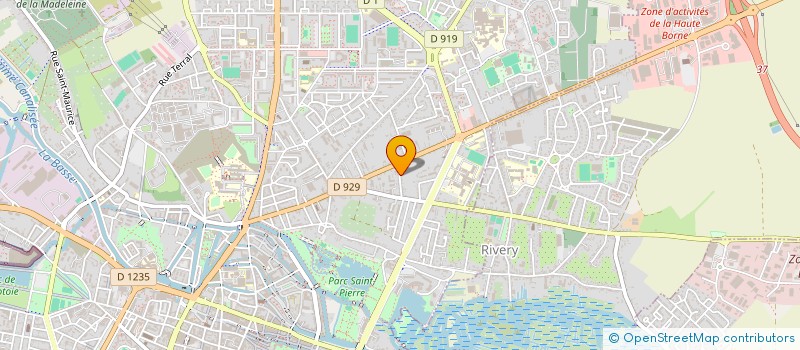 localisation de l'entreprise SCI DE L'UNION à AMIENS
