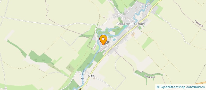 localisation de l'entreprise SCI DE L'USINE  DOULLENS