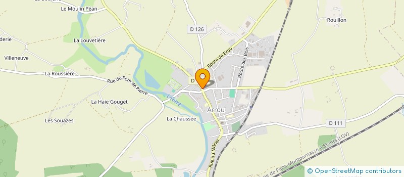 localisation de l'entreprise SCI DE L'YERRE à VALD'YERRE