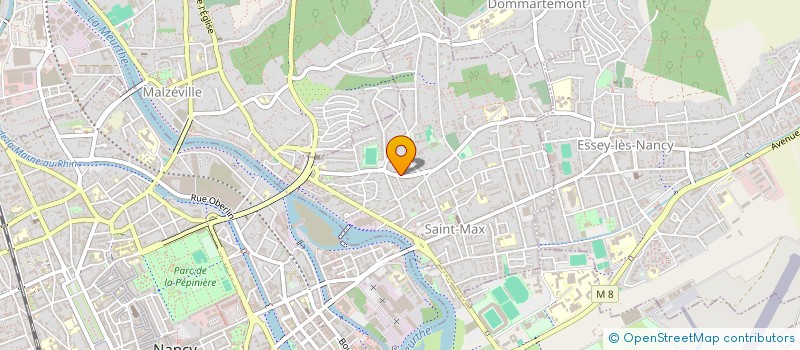 localisation de l'entreprise SCI DE L'YRET  SAINT-MAX