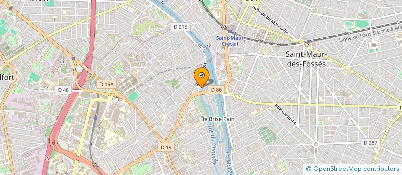 localisation de l'entreprise SCI DE L' YSER à CRETEIL