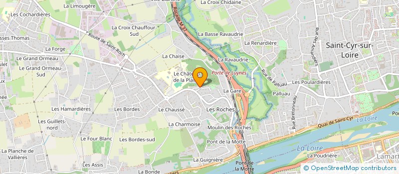 localisation de l'entreprise SCI DE LA 11 LYLOUJUJU à FONDETTES
