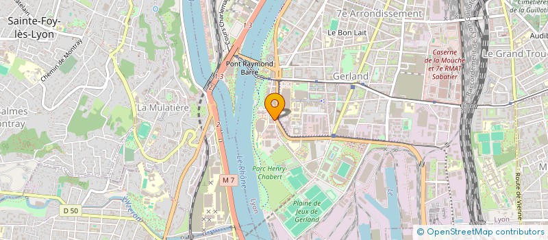 localisation de l'entreprise SCI DE LA 22EME ROUTE  GENAS