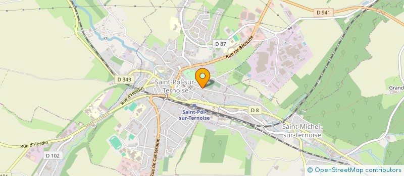 localisation de l'entreprise SCI DE LA BACOTERIE  SAINT-MICHEL-SUR-TERNOISE