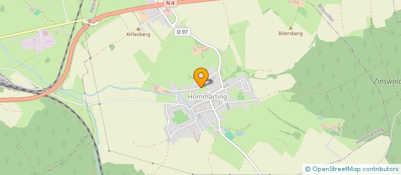 localisation de l'entreprise SCI DE LA BAERENBACH  GUNTZVILLER