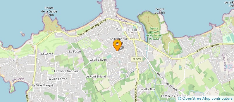 localisation de l'entreprise SCI DE LA BAIE  TINTENIAC