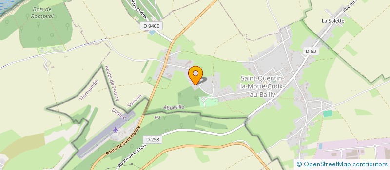 localisation de l'entreprise SCI DE LA BAIE  SAINT-QUENTIN-LA-MOTTE-CROIX-AU-BAILLY